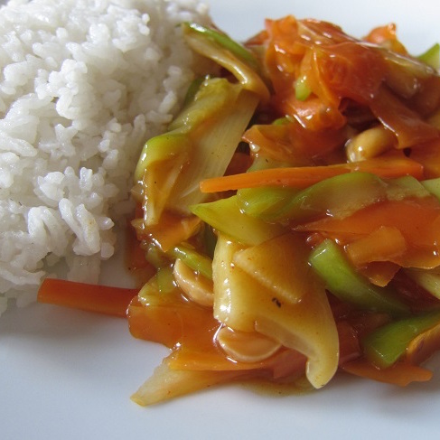 zeleninová směs s rýží