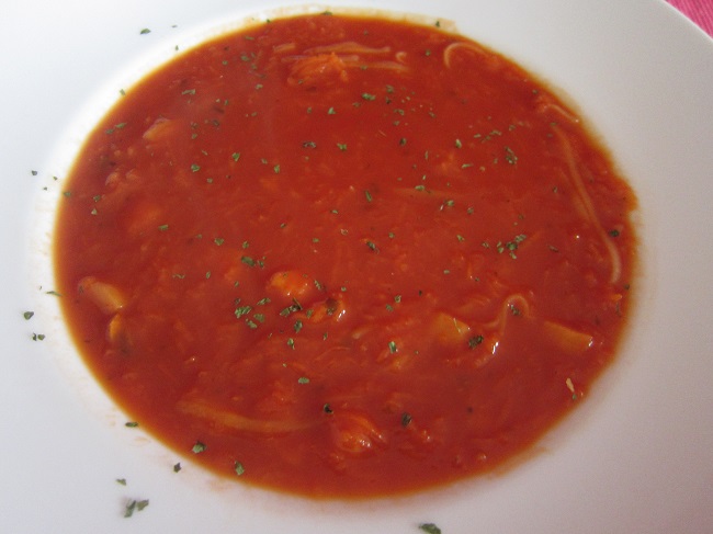 Hustá rajčatová polévka